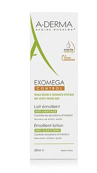 A-Derma Exomega Control emolienčné mlieko 200 ml