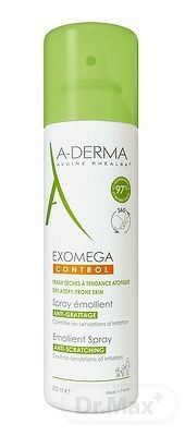 A-DERMA EXOMEGA CONTROL SPRAY EMOLLIENT emolienčný sprej proti škrabaniu 1x200 ml