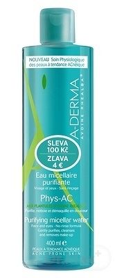 A-DERMA PHYS-AC EAU MICELLAIRE PURIFIANTE () čistiaca micelárna voda 1x400 ml