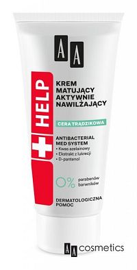 AA Help Acne Aktívne hydratačný a zmatňujúci krém 40 ml