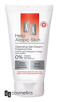 AA Help Atopic Skin Čistiaci gélový krém neparfumovaný 150 ml