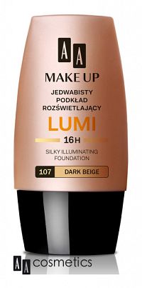 AA Make Up Hodvábny Lumi 107 Tmavá béžová 30 ml