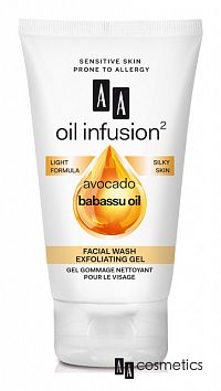 AA Oil Infusion Čistiaci exfoliačný gél na tvár 150 ml