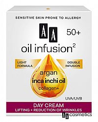 AA Oil Infusion Denný liftingový a spevňujúci krém 50+ 50 ml