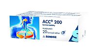 ACC 200 šumivé tablety tbl eff 200 mg (tuba Al) 1x20 ks
