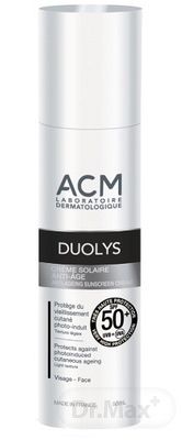 ACM DUOLYS Ochranný KRÉM SPF 50+ proti starnutiu pleti 1x50 ml