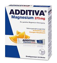 Additiva Magnezium 375 mg, Direct pomaranč 20 sáč.