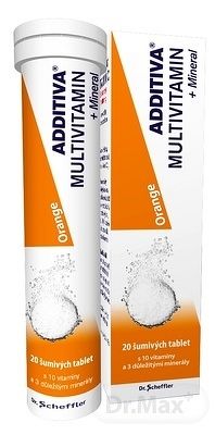 ADDITIVA MULTIVITAMÍN + Minerál, Orange 1×20 tbl