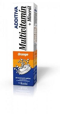 ADDITIVA MULTIVITAMÍN + Minerál, Orange tbl eff 1x20 ks