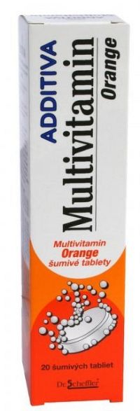 ADDITIVA MULTIVITAMÍN Orange tbl eff 1x20 ks