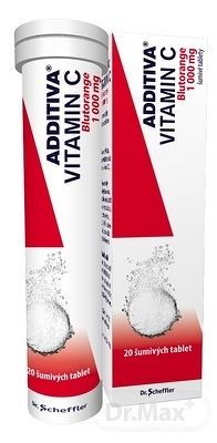 ADDITIVA VITAMÍN C Blutorange 1×20 tbl, výživový doplnok