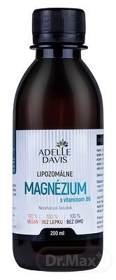 Adelle Davis Lipozomálne Magnézium s vitamínom B6 1×200 ml, magnézium