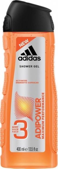 Adidas sprchový gél Adipower 400 ml pre mužov