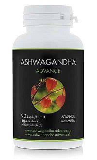 ADVANCE Ashwagandha 1×90 cps, výživový doplnok