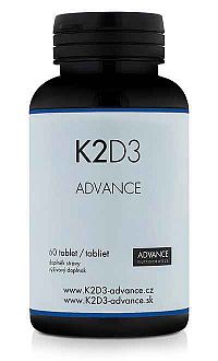 ADVANCE K2D3 Vitamín 1×60 tbl, výživový doplnok