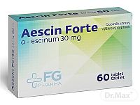 Aescin Forte 30 mg - FG Pharma 1×60 tbl