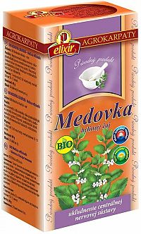 Agrokarpaty Bio Medovka bylinný čaj čistý prír. produkt 20 x 2 g