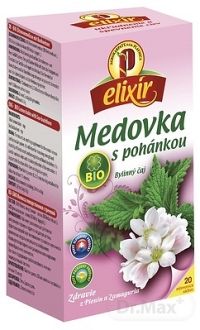 AGROKARPATY BIO Medovka s pohánkou 20×1,5 g (30 g), bylinný čaj, balené vrecúška