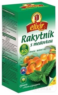 Agrokarpaty Bio Rakytník s medovkou ovocno bylinný čaj 20 x 1,5 g
