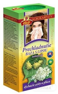 AGROKARPATY Prechladnutie BAZA S LIPOU 20×2 g (40 g), bylinný čaj