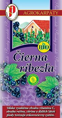 AGROKARPATY RÍBEZĽA ČIERNA ovocný čaj 20 x 2 g