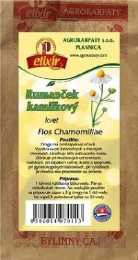 AGROKARPATY RUMANČEK KAMILKOVÝ 1×40 g, bylinný čaj