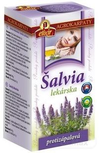 AGROKARPATY ŠALVIA LEKÁRSKA čaj, čistý prírodný produkt, 20x2 g (40 g)
