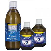 Aktívne minerály extra + Ag100 10ppm 2x 300 ml + 500 ml