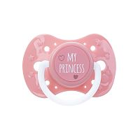 Akuku upokojujúci silikon cumlík My Princess ružová