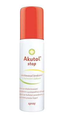 Akutol Stop spray ochranný obväz, sprej s hnacím plynom, 1x60 ml