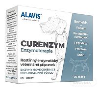 ALAVIS CURENZYM ENZYMOTERAPIA 1x20 cps, veterinárny prípravok pre psy a mačky