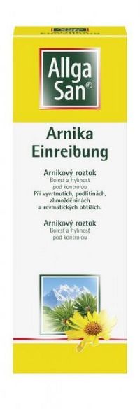 Allga San Arnikový roztok kosodrevinový roztok s arnikou 1x100 ml
