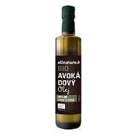 Allnature Avokadovy Olej Bio 1×250 ml, avokádový olej