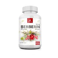 Allnature BERBERÍN extrakt 98% 500 mg 1×60 cps, výživový doplnok