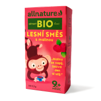 Allnature BIO Lesná zmes s malinou 20 x 1,5 g