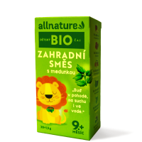 Allnature BIO Záhradná zmes s medovkou 20 x 1,5 g