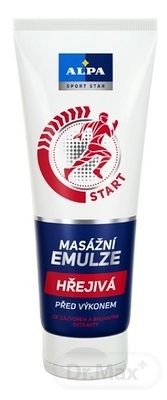 ALPA SportStar EMULZIA MASÁŽNA HREJIVÁ 1×210 ml, štart - pred výkonom