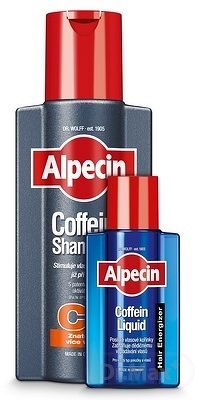 ALPECIN Coffein Shampoo C1 Promo Pack 1×250 ml + 1×75 ml, šampón