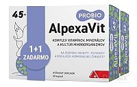 AlpexaVit PROBIO 45+ 1+1 zadarmo 2×30 cps, doplnok výživy