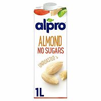 Alpro Mandľový Nápoj Nesladený - Nepražený 1×1000 ml, mandľový nápoj