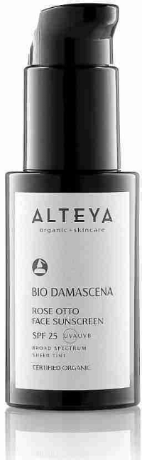 Alteya Organics Bio Damascena Pleťové sérum proti slnku SPF25 50 ml