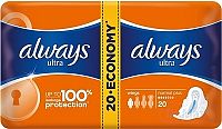 ALWAYS ULTRA NORMAL PLUS-DVOJBALENIE 20 1×20 ks, hygienické vložky (economy)