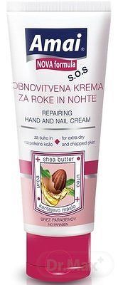 Amai REGENERAČNÝ KRÉM NA RUKY a nechty S.O.S. bambucké maslo, urea, popraskaná pokožka, 1x100 ml