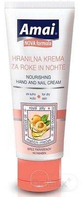 Amai VVYŽIVUJÚCI KRÉM NA RUKY a nechty marhuľový olej, suchá pokožka, 1x100 ml