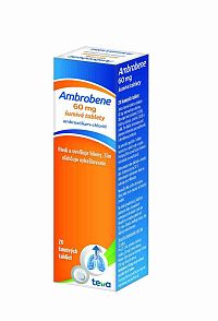 AMBROBENE šumivé tablety tbl eff 20x60MG (tuba)