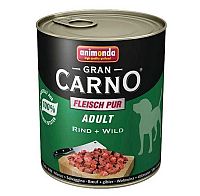 Animonda Grancarno Konzerva - Hovädzie+Divina 400g 1×400 g, psia konzerva