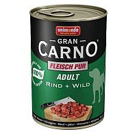 Animonda Grancarno Konzerva - Hovädzie+Divina 800g 1×800 g, psia konzerva