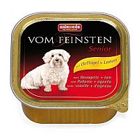 Animonda Vom Feinsten Senior Konzerva Kura+Jahňa 150g 1×150 g, paštéta pre psy