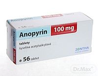 ANOPYRIN 100 mg tbl (blis.) 1x56 ks