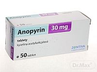 Anopyrin 30 mg tbl 30 mg 1x50 ks